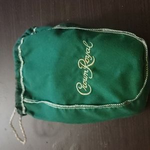 Crown Royal bottle regal apple with bag empty Free Shipping , Cant Lower Price